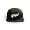 Grim@$ Black (Flat Brim)